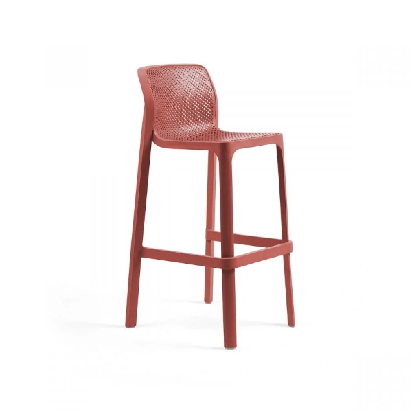 Net Stool - Ghế đẩu ngoài trời nhập khẩu Châu Âu - hàng đẹp, bền cho Bar/Pub/Cafe/Balcony