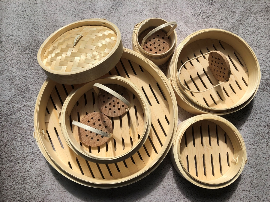 Xửng hấp tre cho dim sum – Nâng tầm nghệ thuật trình bày trong không gian ẩm thực hiện đại